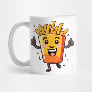 Cute French Fries T-Shirt Mug